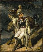 Theodore   Gericault Wounded Cuirassier oil on canvas